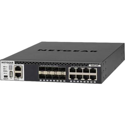 Netgear M4300 Stackable Managed Switch With 16X10G Including 8X10Gbase-T And 8Xsfp Layer 3 - 8 Ports - Manageable - Gigabit Ethernet, 10 Gigabit Ethernet - 10Gbase-T, 10Gbase-X, 1000Base-T, 1000Base-X