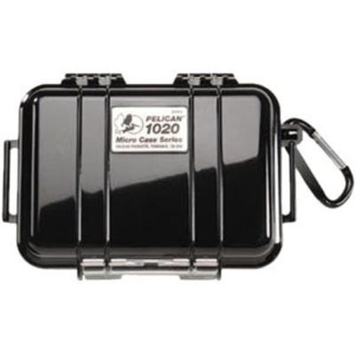 Pelican Micro Case 1020 Carrying Case Multipurpose - Black - Dent Resistant, Scratch Resistant, Corrosion Resistant, Crush Proof, Dust Proof