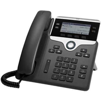 Cisco 7841 Ip Phone - Wall Mountable - 4 X Total Line - Voip - 3.5" - 2 X Network (Rj-45) - Poe Ports