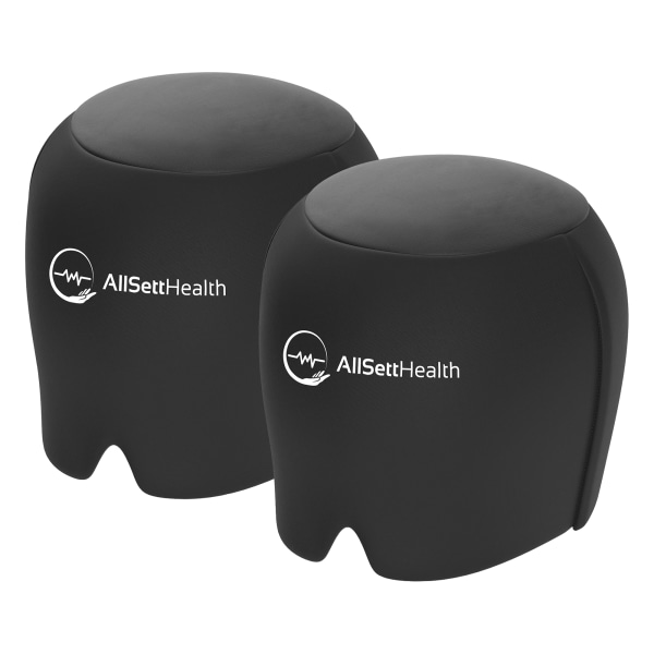Allsett Health Cold Gel Ice Head Wrap Hats For Headache And Migraine Relief, 9-1/16