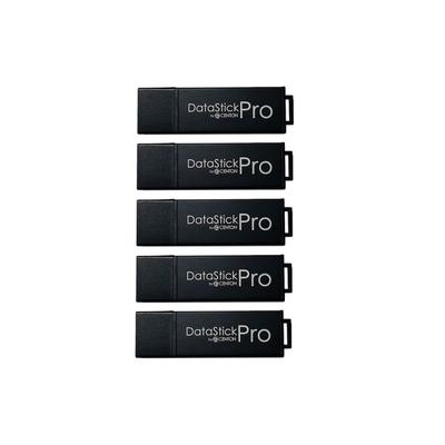 Centon Datastick Pro Usb Flash Drives, Usb 3.0, 32Gb, Black, Pack Of 5, S1-U3P6-32G-5B
