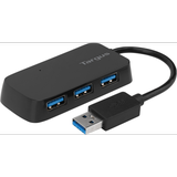 Targus 4-Port Usb 3.0 Superspeed Hub, 2.75"h X 0.5"w X 0.5"d