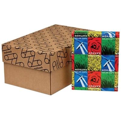 Mohawk Color Multi-Use Printer & Copy Paper, Bright White, Letter (8.5" x 11"), 4000 Sheets Per Case, 32 Lb, 98 Brightness, Case Of 8 Reams