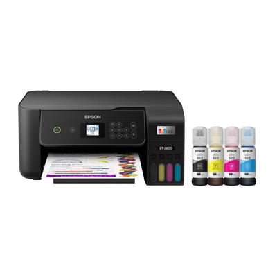 Epson Ecotank Et-2800 All-In-One Supertank Color Printer, Black
