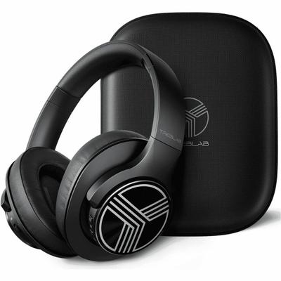 Treblab Z2 Over Ear Workout Headphones With Microphone Bluetooth 5.0, Anc Wireless Headphones For Sport, Running, Gym(Black) - Stereo - Mini-Phone (3.5Mm) - Wired/wireless - Bluetooth - 32.8 Ft
