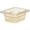 Cambro H-Pan High-Heat Gn 1/8 Food Pans, 2-1/2