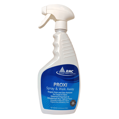 Rochester Midland Proxi Spray & Walk Away Instant Stain/odor Remover, 24 Oz Bottle, Case Of 6