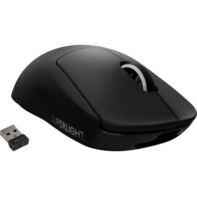 Logitech G Pro X Superlight Wireless Gaming Mouse - Optical - Cable/wireless - Black - Usb - 25600 Dpi - 5 Button(S)