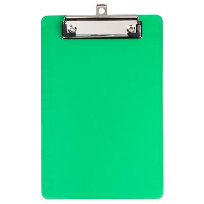 Jam Paper Plastic Mini Clipboard. 6" X 9", Green