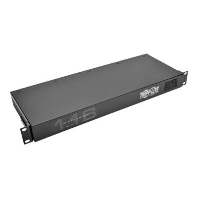 Tripp Lite 16-Port Cat5 Ip Kvm Switch Compact 1 1 User Rackmount Taa - Kvm Switch - Cat5 - 16 X Kvm Port(S) - 1 Local User - Rack-Mountable
