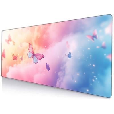 TEMU Desk Pad - Multifunctional Anti-slip Rubber Mouse Pad For Office And Home, Ideal For Christmas And Valentine's Day Gifts, Best For Christmas Image