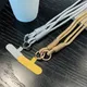 Cordino per telefono di lusso in oro e argento, diametro esterno, custodia universale, tracolla, carta, collo, cavo, clip, cordino anti-smarrimento