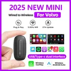 Adattatore Wireless Android Auto Carplay USB Type-c 2in1 Smart Dongle Plug and Play per Volvo XC90 S90 V90 XC60 S60 V60 XC40 EX30