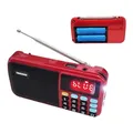 C-803 Supporto altoparlante Bluetooth 2 Batteria 18650 Radio MP3 portatile Super Bass TF Lettore FM