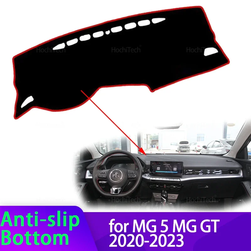 Für MG5 MG5 MG GT 2020 2021 2022 2023 YB Hohe Qualität Dashboard Matte Dashmat Abdeckung Pad Sonnenschirm Teppich Zubehör Image