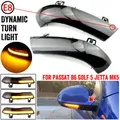 Nero Per VW GOLF 5 GTI V MK5 Jetta Passat B5.5 B6 Sharan Superb EOS Dinamico LED Indicatore di direzione Indicatore specchietto laterale