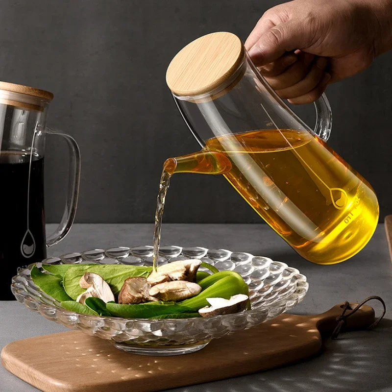Distributeur d'huile d'olive pour cuisine, ensemble de gadgets de cuisine, récipient d'assaisonnement, accessoires de cuisine, shaker à épices