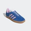 Sneaker ADIDAS ORIGINALS "GAZELLE", Gr. 38, blau (blau, orchid fusion, gum 3), Leder, Synthetik, sportlich, Schuhe Sneaker low Retrosneaker Skaterschuh, Topseller