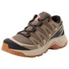 Wanderschuh SALOMON "X-ADVENTURE RECON GORE-TEX W", Gr. 41, falcon, desert tan, hyma pink, Leder, Textil, sportlich, Schuhe, wasserdicht