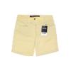Marc O Polo Damen Shorts, Gr. 26, gelb, Elasthan, Baumwolle, Lyocell