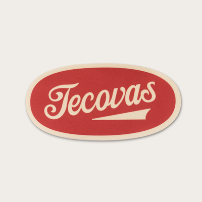 Tecovas I'm Going to Texas Sticker, Red