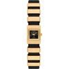 Quarzuhr MICHAEL KORS "DARRINGTON", schwarz, gelbgoldfarben, Armbanduhren, Damen, Armbanduhr, Damenuhr, analog