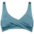 Watercult - Women's Shimmering Solids Cross-Over Bikini Top - Bikini-Top Gr 36 - Cup: D türkis