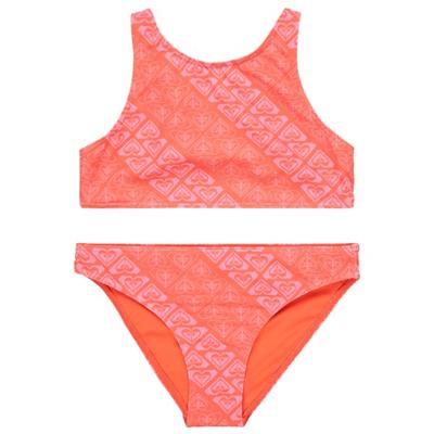 Roxy - Girl's Heart N Soul Crop Top Set - Bikini Gr 8 Years rot Image