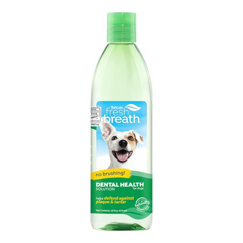 Sparpaket: 2x473ml Fresh Breath Zahnpflege-Lösung Hund