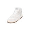Sneaker MARC O'POLO "aus softem Rindleder", Damen, Gr. 40, creamy weiß, weiß, Obermaterial: 100% Leder (Rind), unifarben, Schuhe