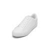 Sneaker MARC O'POLO "aus edlem Rindleder", Herren, Gr. 40, weiß, Obermaterial: 100% Leder (Rind), unifarben, Schuhe