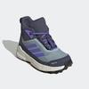 Wanderschuh ADIDAS TERREX "TERREX TRAILMAKER 2 MID RAIN.RDY", Gr. 40, magic grau, semi cobalt blau, shadow navy, Textil, Synthetik, sportlich, Schuhe