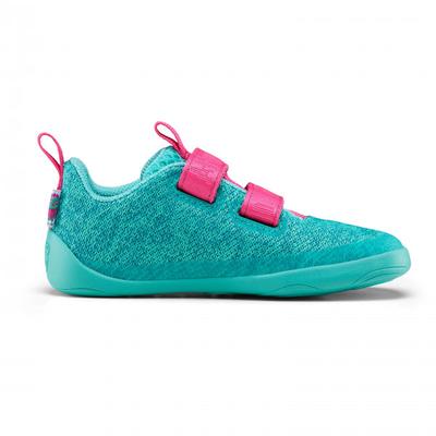Affenzahn - Kid's Barfußschuh Knit Happy - Barfußschuhe 33 | EU 33 owl / turquois Image