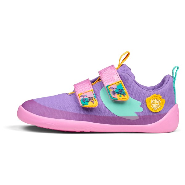 Affenzahn - Kid's Barfußschuh Baumwolle Lucky - Barfußschuhe 30 | EU 30 creative tukan /lila