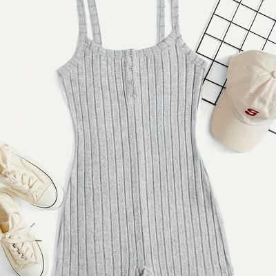 TEMU Stylish Casual Comfortable Stretch Slim-fitting Jumpsuit For Women Image