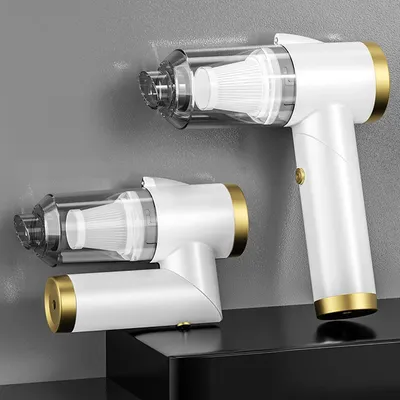 Zusammenklappbarer tragbarer Handstaubsauger für die Automontage im Haushalt Image