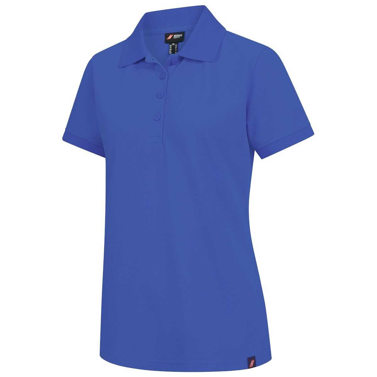 AS Arbeitsschutz Nitras Motion Tex Plus Poloshirt | Gr. XL | Arbeitsshirt Damen | königsblau Image