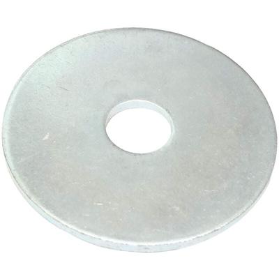 Satz mit 85 breiten Unterlegscheiben M10 x 25 mm – Dicke 2 mm – DIN9021 – verzinkter Stahl – Image
