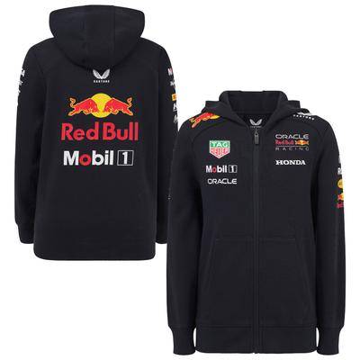 Red Bull Racing 2025 Team Full Zip Hoodie – Kinder Image