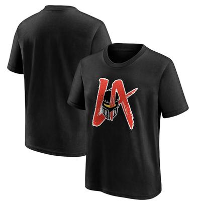 WWE LA Knight Logo T-Shirt - Schwarz - Jugendliche Image