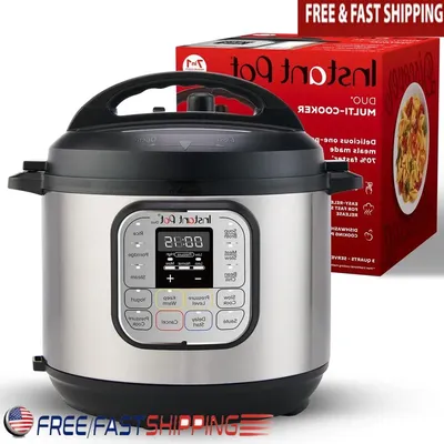7-in-1 Electric Pressure Cooker Steamer Slow Cooker Rice Maker Sauté Yogurt Warmer Sterilizer