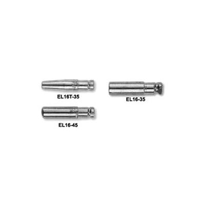 Tweco Eliminator Style Contact Tip, 0.035 in Wire, 0.044 in Tip, Standard, EL16 (358-1160-1611)
