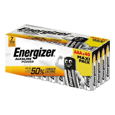 Energizer 40er-Pack Batterien »Alkaline Power« Micro / AAA Image