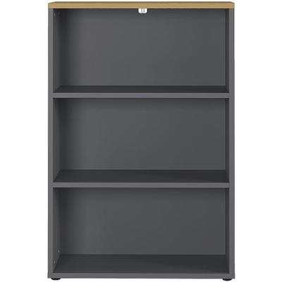 Germania-Werke Aktenregal »Agenda Home« 3 OH 80 cm breit grau, 80x120x40 cm Image