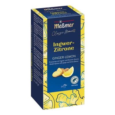 Meßmer 25 Beutel Kräutertee Classic Moments »Ingwer-Zitrone« Image