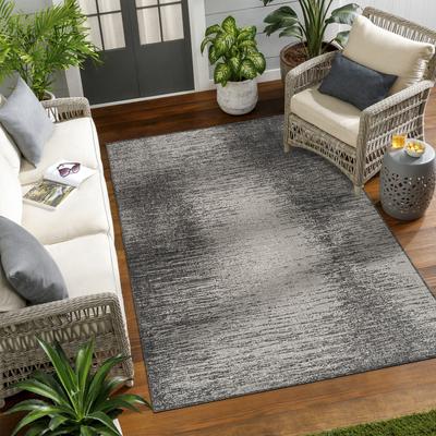Teppich LIVABLISS "BONG", schwarz, B:160cm H:5mm L:213cm, Kunstfaser, Teppiche Image