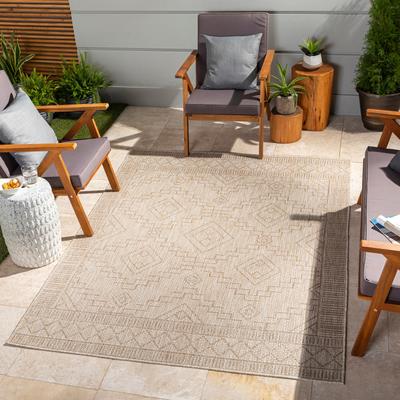 Teppich LIVABLISS "KURA", beige, B:200cm H:5mm L:275cm, Kunstfaser, Teppiche Image