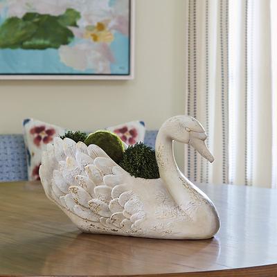 Swan Bowl Centerpiece - Ballard Designs