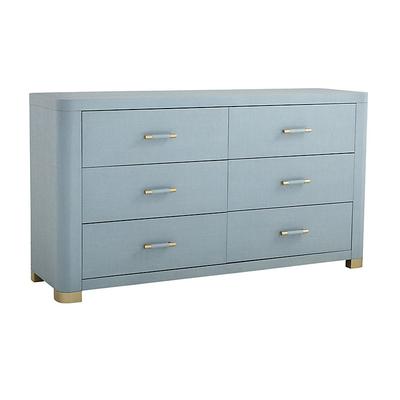 Capri 6-Drawer Dresser - Cornflower - Ballard Designs