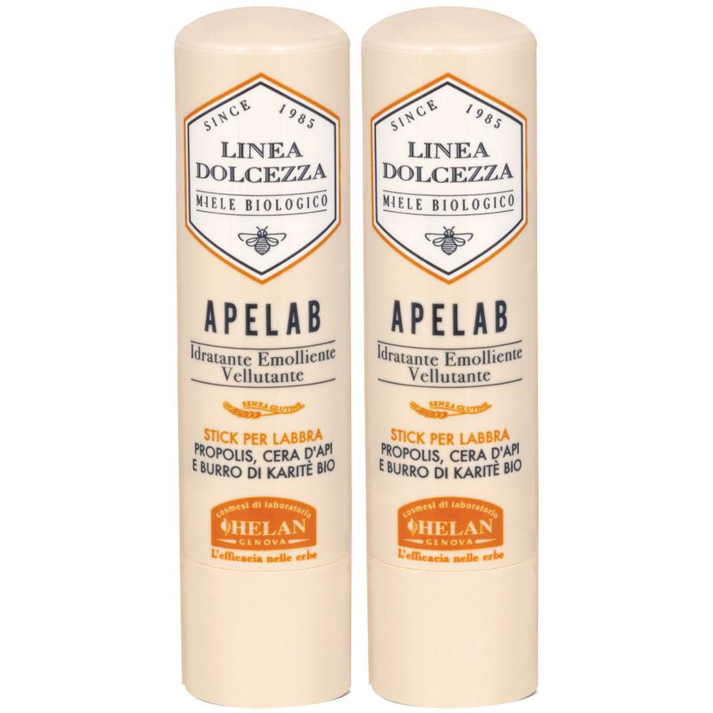 Linea Dolcezza Apelab Stick per Labbra 2x4,5 ml Protezione le labbra